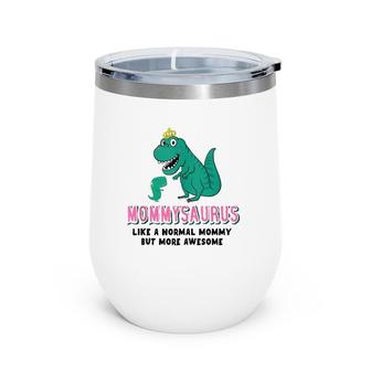 Mother's Day Birthday Gift Mommy From Son Daughter Husband Wine Tumbler | Mazezy