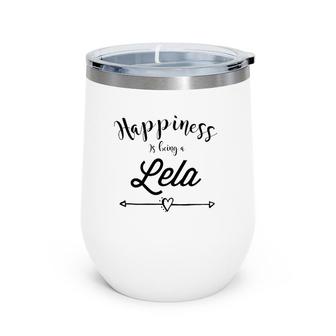 Mother's Day Special Gifts Best Lela Ever Wine Tumbler | Mazezy