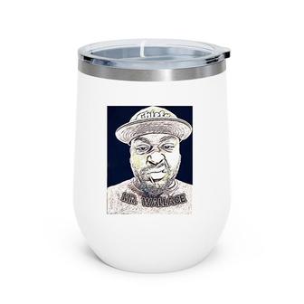 Mr Wallace Merchandise Grumpy Man Wine Tumbler | Mazezy
