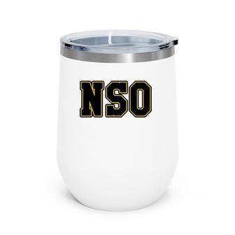 Nso Non Skating Official Design Roller Derby Wine Tumbler | Mazezy