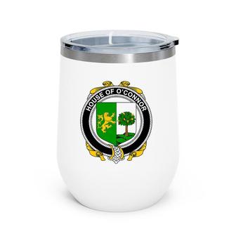 O'connor Coat Of Arms Family Crest Wine Tumbler | Mazezy