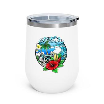 Off The Lip Surf Wagon Wine Tumbler | Mazezy