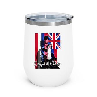 Onipaa Kakou Queen Liliuokalani Hawaiian Kingdom Tank Top Wine Tumbler | Mazezy
