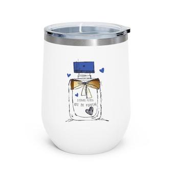 Paris No1 Eau De Parfum Perfume Bottle Souvenir Woman Girl Wine Tumbler | Mazezy
