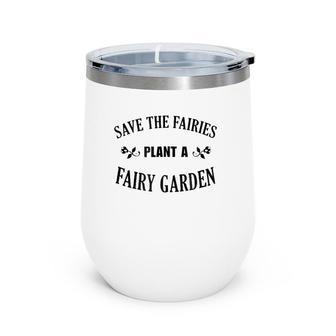 Plant A Miniature Fairy Garden Wine Tumbler | Mazezy