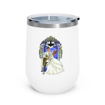 Princess And The Frog Tiana Naveen Arch Wine Tumbler