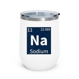 Salt Nacl Sodium Chloride Matching Couples Tee For Halloween Wine Tumbler | Mazezy