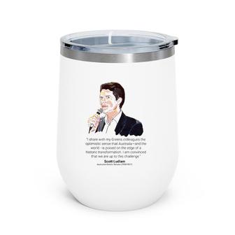 Scott Ludlam Legends Australian Greens Senator Wine Tumbler | Mazezy