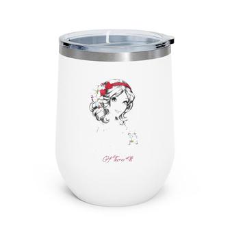 Snow White Fairest Of Them All Graphic Wine Tumbler | Mazezy