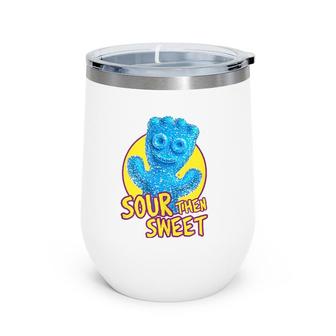 Sour Patch Kids Candy Sour Then Sweet Wine Tumbler | Mazezy