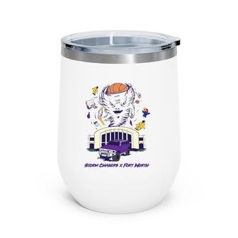 Storm Chasers X Fort Worth Basketball Wine Tumbler | Mazezy