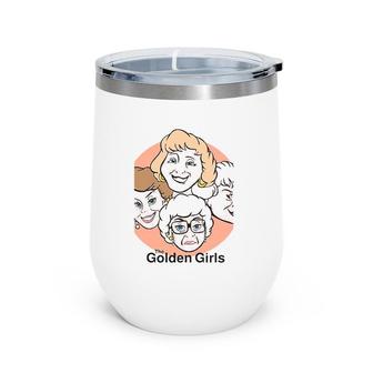 Thank You For Being A Friend Version Wine Tumbler | Mazezy