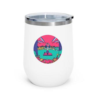 The Old Man And The Seat Wine Tumbler | Mazezy
