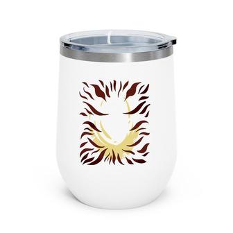 Tiger Body Halloween Costume Cute Animal Easy Funny Gift Wine Tumbler | Mazezy