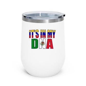 Venezuelan And Mexican Mix Dna Perfection Heritage Wine Tumbler | Mazezy