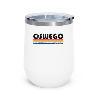 Vintage 1980S Style Oswego Ny Wine Tumbler | Mazezy