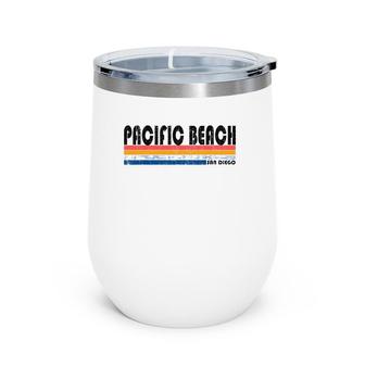 Vintage 1980S Style Pacific Beach Ca Wine Tumbler | Mazezy