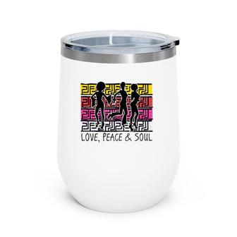 Womens African Party Afro Black Woman Cool Black History Month Gift Wine Tumbler | Mazezy