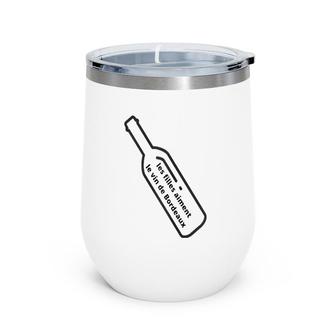 Womens Girls Love Bordeaux Wine Wine Tumbler | Mazezy