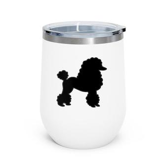 Womens Sock Hop Cutie 50S Costume Poodle 1950'S Party Wine Tumbler | Mazezy