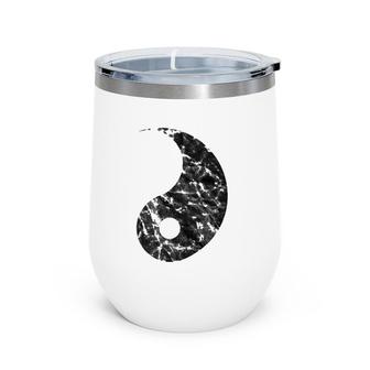 Yin Looking For Yang Matching Couple Valentine's Day Love Zip Wine Tumbler | Mazezy