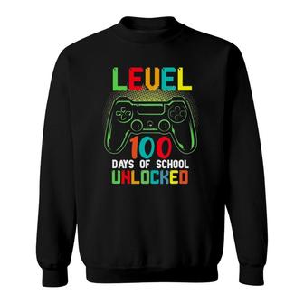 100Th Day Of School Teachers Students Kids 100 Days Sweatshirt | Mazezy