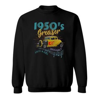 1950S Greaser Vintage Retro Sweatshirt | Mazezy