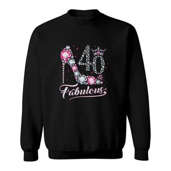 40 And Fabulous 1980 40Th Birthday Gift For Womens Sweatshirt - Seseable