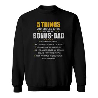5 Things You Should Know About My Bonus-Dad Sweatshirt | Mazezy
