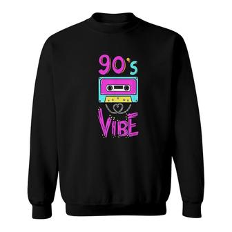 90s Cassette Vibe Sweatshirt | Mazezy