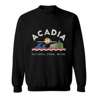 Acadia National Park Maine Cute Art Sweatshirt - Thegiftio UK