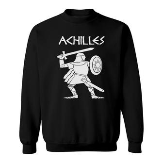 Achilles Trojan Troy Ancient Greece Greek Iliad Tee Sweatshirt | Mazezy