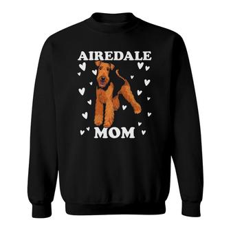 Airedale Mom Mummy Mama Mum Mommy Mother Sweatshirt | Mazezy