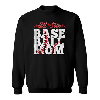 All Star Baseball Mom Sweatshirt | Mazezy