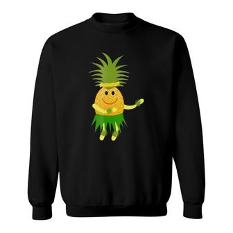 Aloha Luau Pineapple - Funny Hawaiian Sweatshirt - Thegiftio