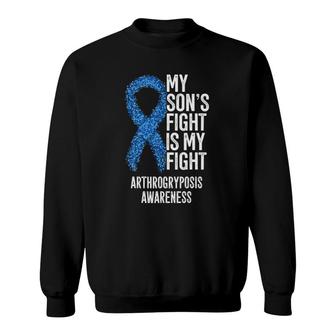 Amc My Son's Fight Is My Fight Arthrogryposis Awareness Sweatshirt | Mazezy