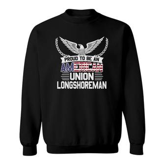 American Union Longshoreman Pride Sweatshirt | Mazezy