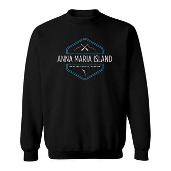 Anna Maria Island Florida Beach Graphic Sweatshirt | Mazezy