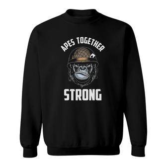 Apes Together Strong Amc Gme Sweatshirt | Mazezy