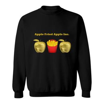 Apple Fried Apple Inc Sweatshirt | Mazezy