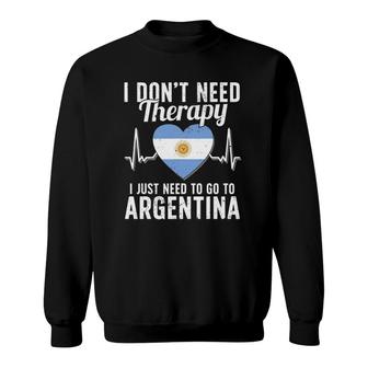 Argentinian Flag I Argentina Flag I Vacation Argentina Sweatshirt | Mazezy