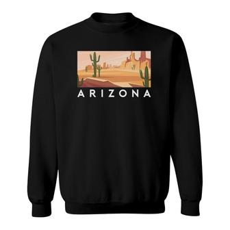 Arizona Lover Holiday Mountain Nature Sweatshirt | Mazezy