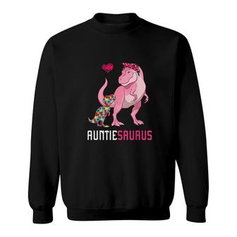 Auntiesaurus Sweatshirt | Mazezy