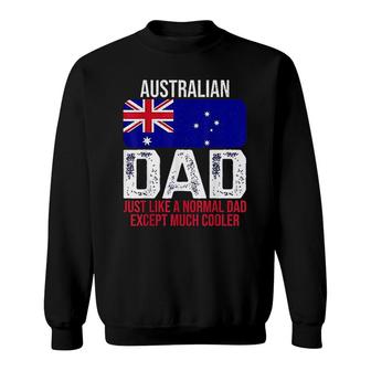 Australian Dad Australia Flag Sweatshirt | Mazezy