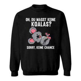 Australien Tiermotiv Zoo Tier Koala Liebhaber Lustiges Koala Sweatshirt | Mazezy