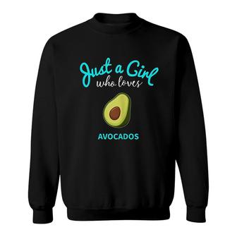 Avocado For Girls Sweatshirt | Mazezy