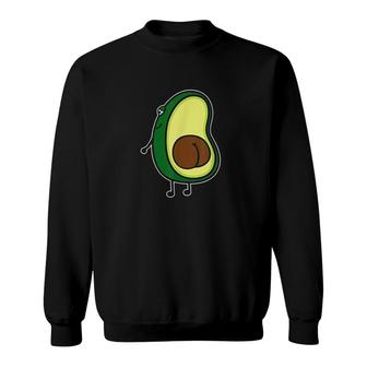 Avocado Funny Sweatshirt | Mazezy