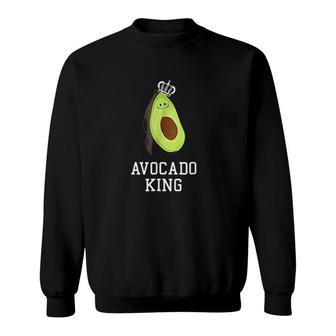 Avocado King Sweatshirt | Mazezy
