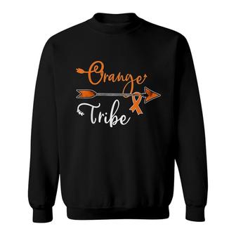Awareness Orange Ribbontribe Sweatshirt | Mazezy