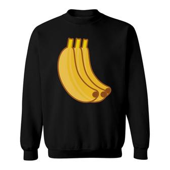Banana Fruit Easy Lazy Diy Halloween Costume Sweatshirt | Mazezy